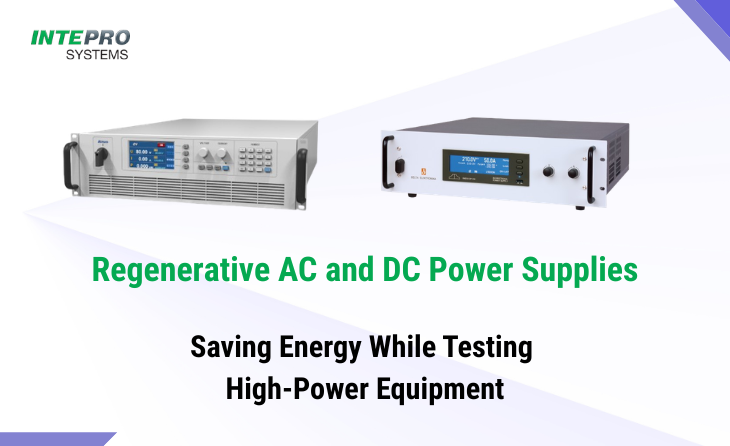 Regenerative AC and DC Power Supplies: Saving Energy While Testing High-Power Equipment